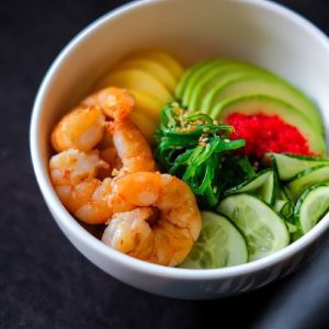 Поке с креветкой