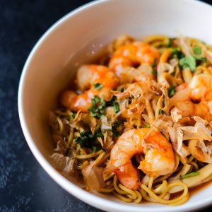 Лапша с морепрдуктами